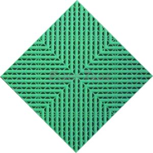 Επαγγελματικό Πλαστικό PVC πλακάκι Πράσινο Floortiles IFS