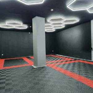 ΠλακάκιαPVC floortiles IFS και φωτισμός LED