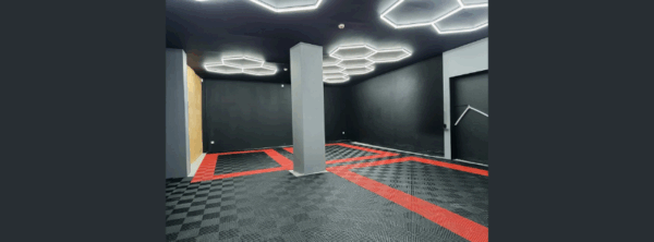 ΠλακάκιαPVC floortiles IFS και φωτισμός LED