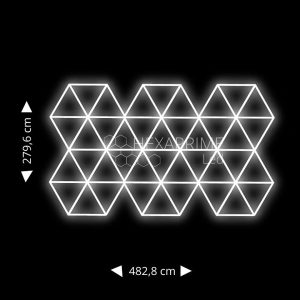 Φωτιστικό Hexaprime Led - Γεωμετρικό σχέδιο 7