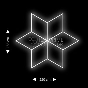 Φωτιστικό Hexaprime Led - Γεωμετρικό σχέδιο 4